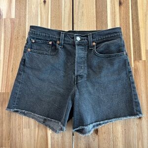 Levi’s Classic Black‎ Denim Women Shorts